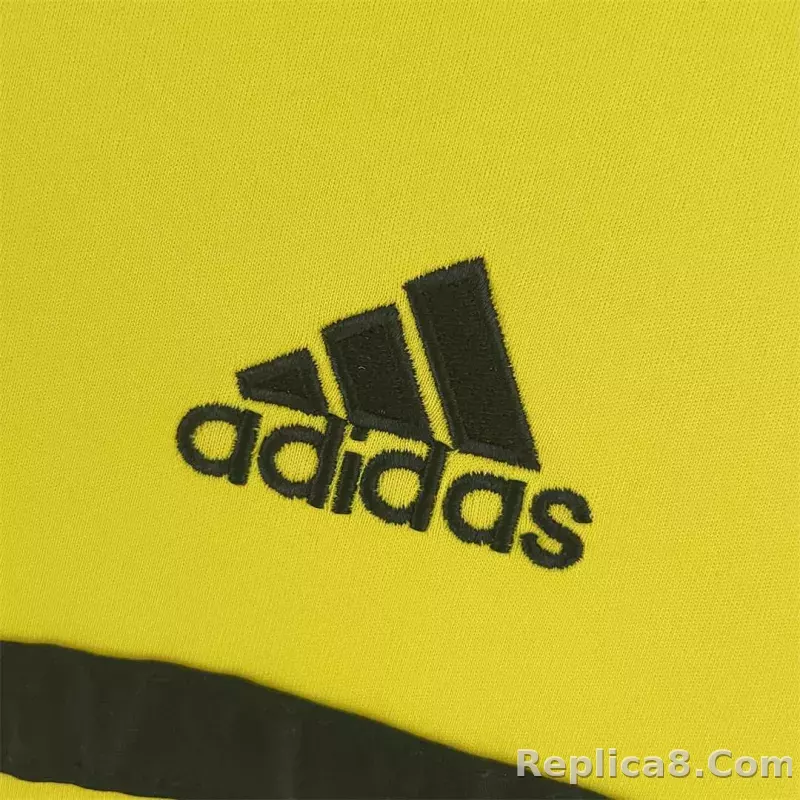 11-12 Real Madrid Retro Jersey Goalkeeper Yellow - detail