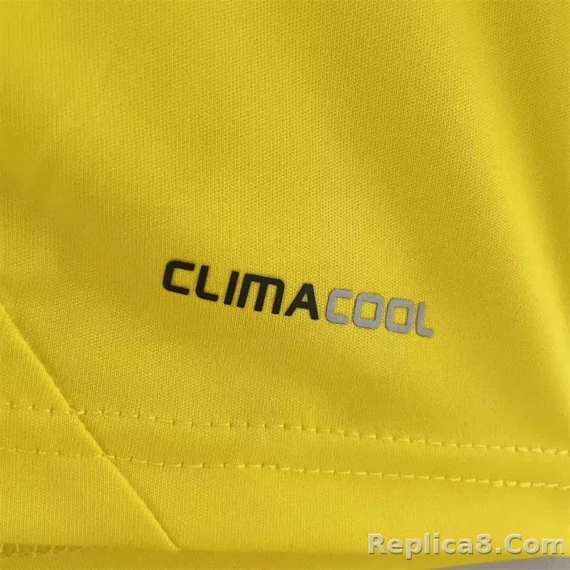 11-12 Real Madrid Retro Jersey Goalkeeper Yellow - detail