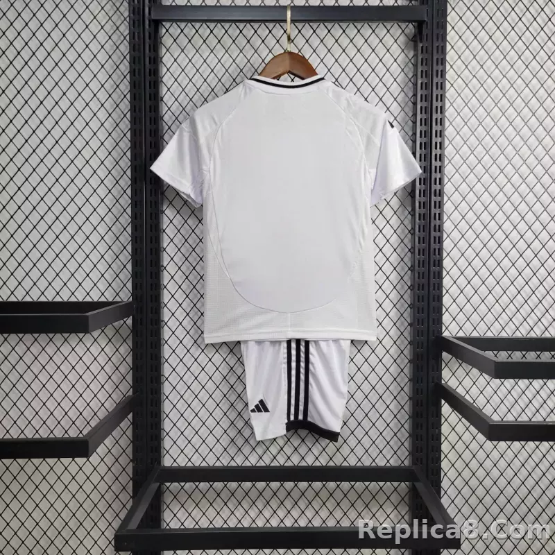24-25 Real Madrid Home Kids Kit Jersey+Shorts - detail