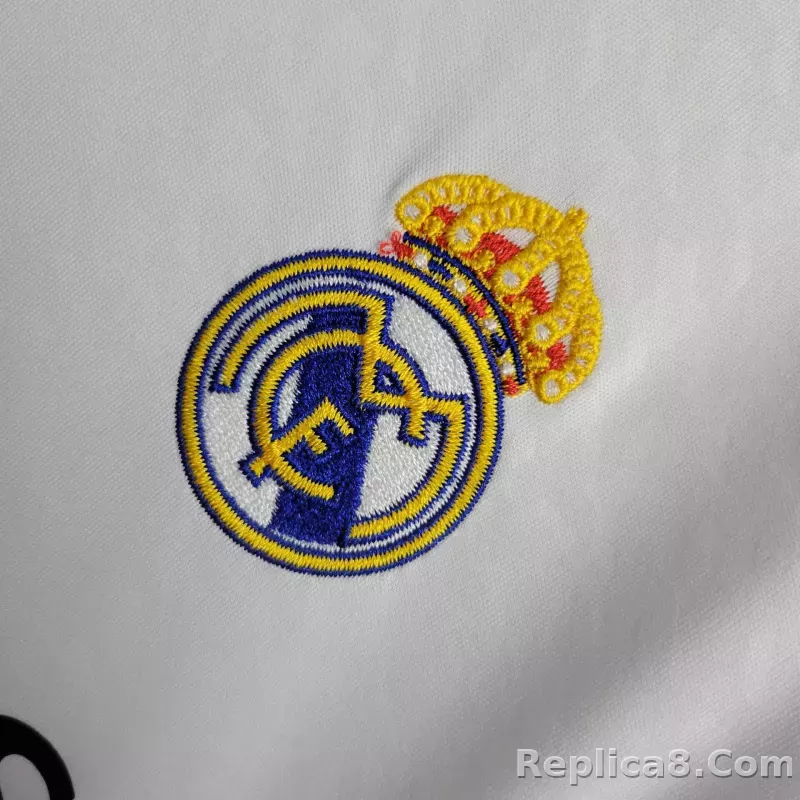 24-25 Real Madrid Home Kids Kit Jersey+Shorts - detail