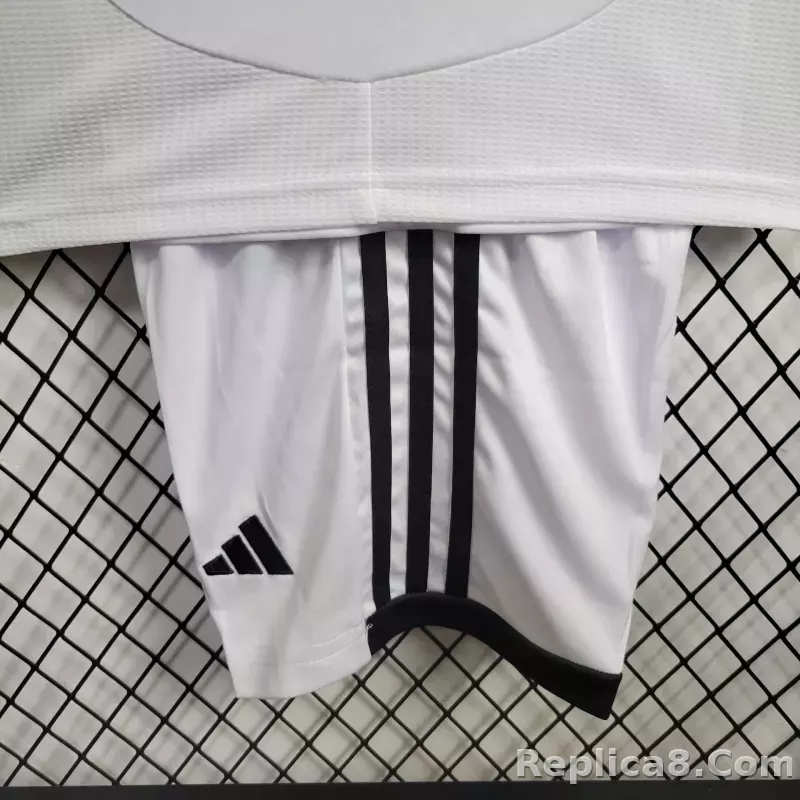 24-25 Real Madrid Home Kids Kit Jersey+Shorts - detail