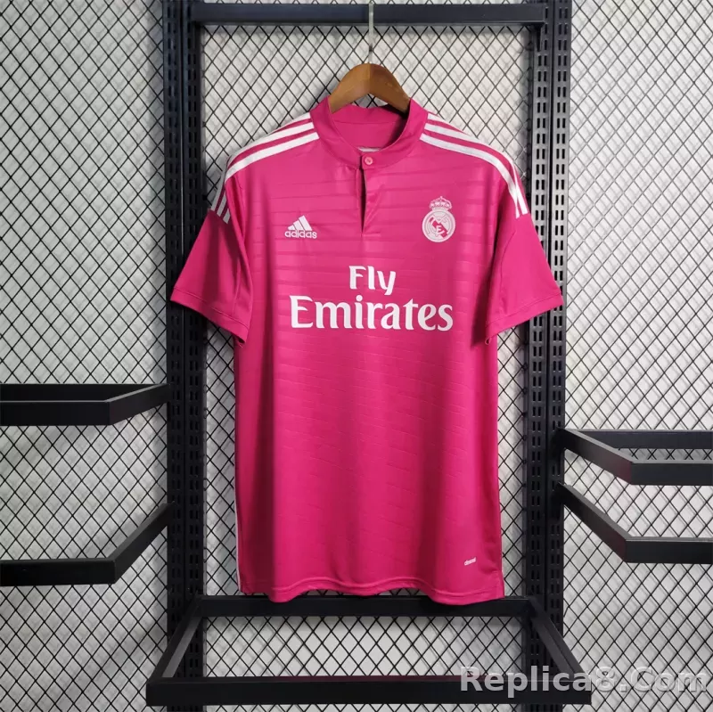 2014/15 Real Madrid Away Retro Jersey Pink