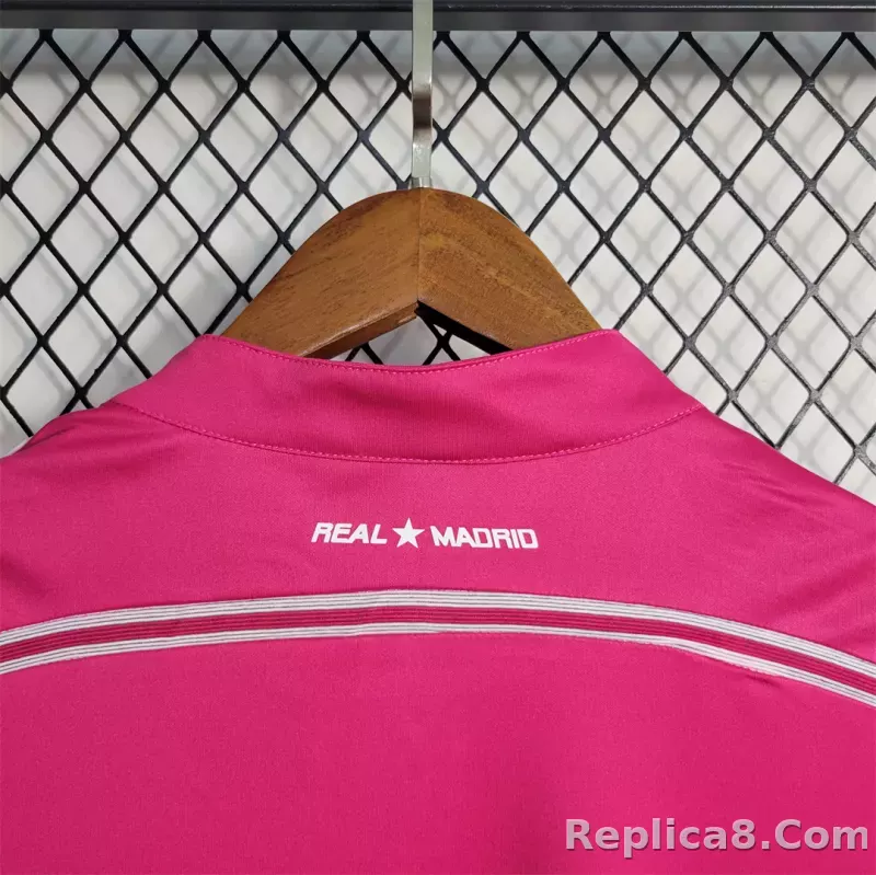 2014/15 Real Madrid Away Retro Jersey Pink - detail