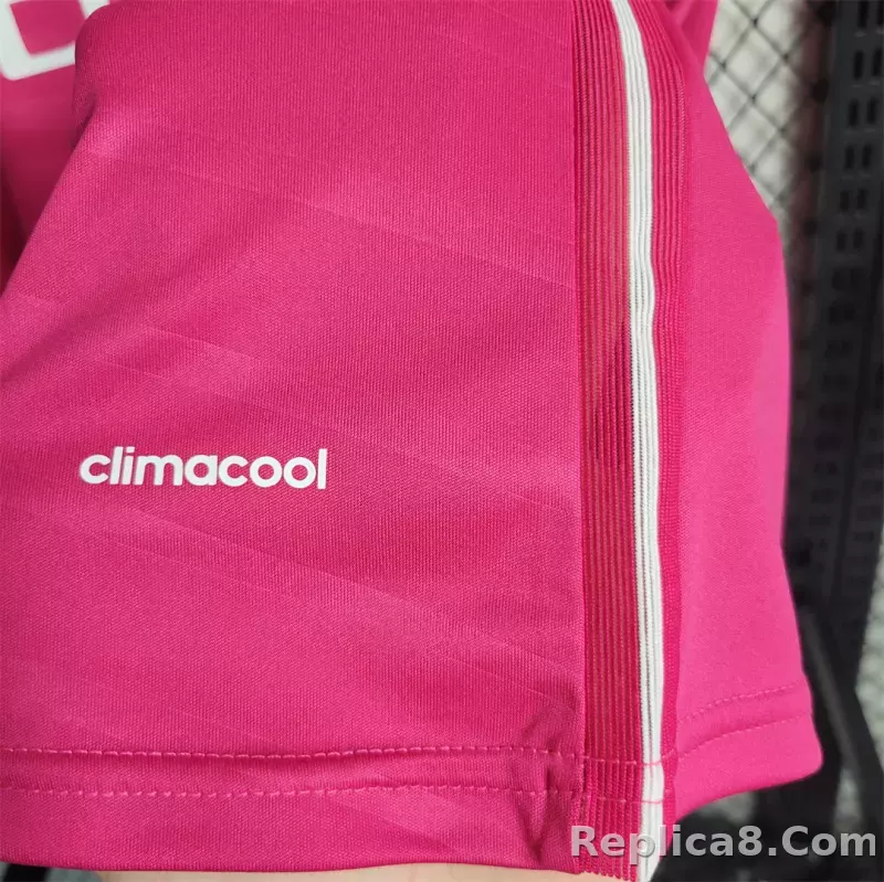 2014/15 Real Madrid Away Retro Jersey Pink - detail