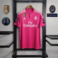 2014/15 Real Madrid Away Retro Jersey Pink - view 7