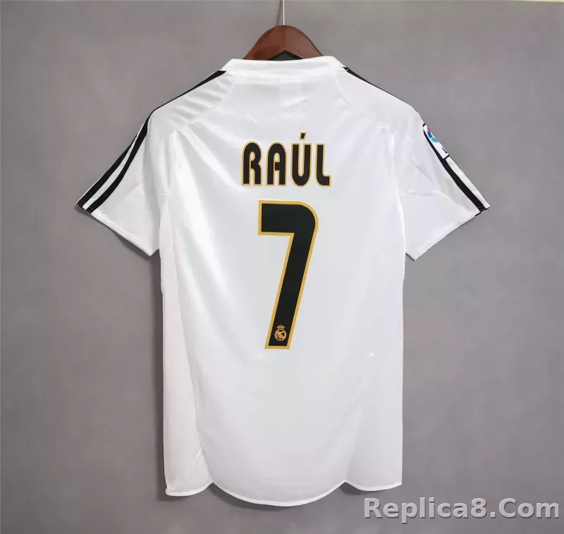 2004/05 Real Madrid Home Retro Jersey - detail