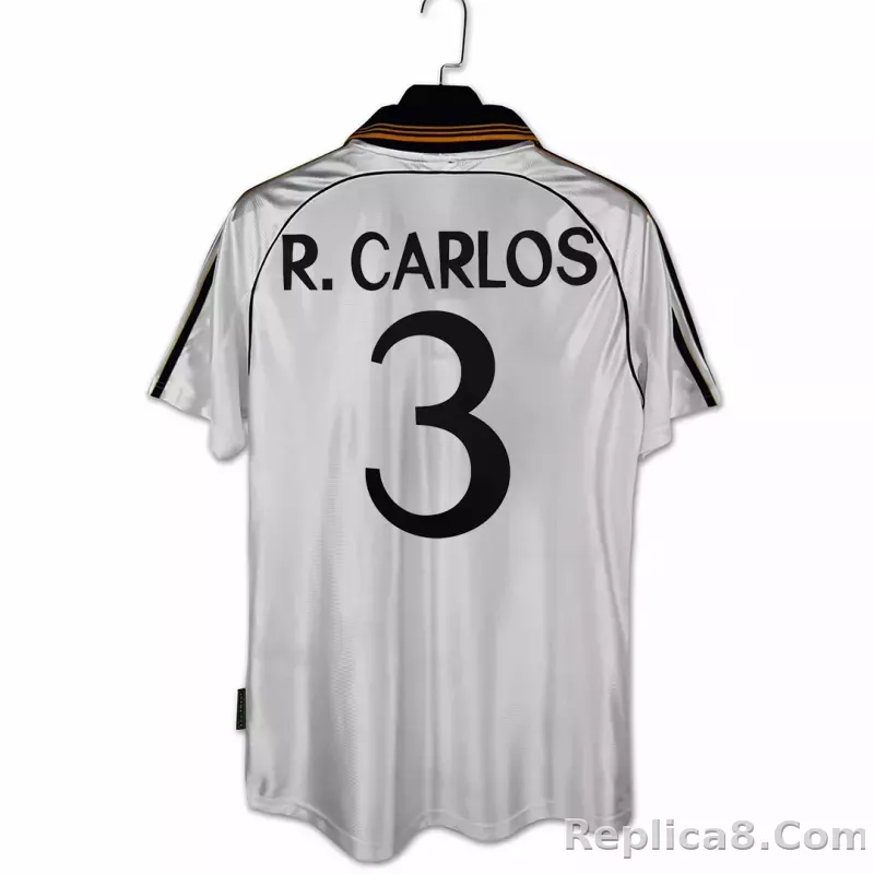 1998/00 Real Madrid Away Retro Jersey - detail