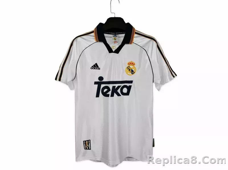 1998/00 Real Madrid Away Retro Jersey - detail