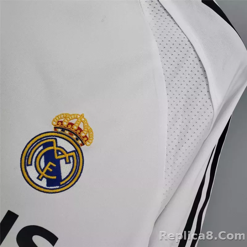 2005/06 Real Madrid Home Retro Jersey - detail