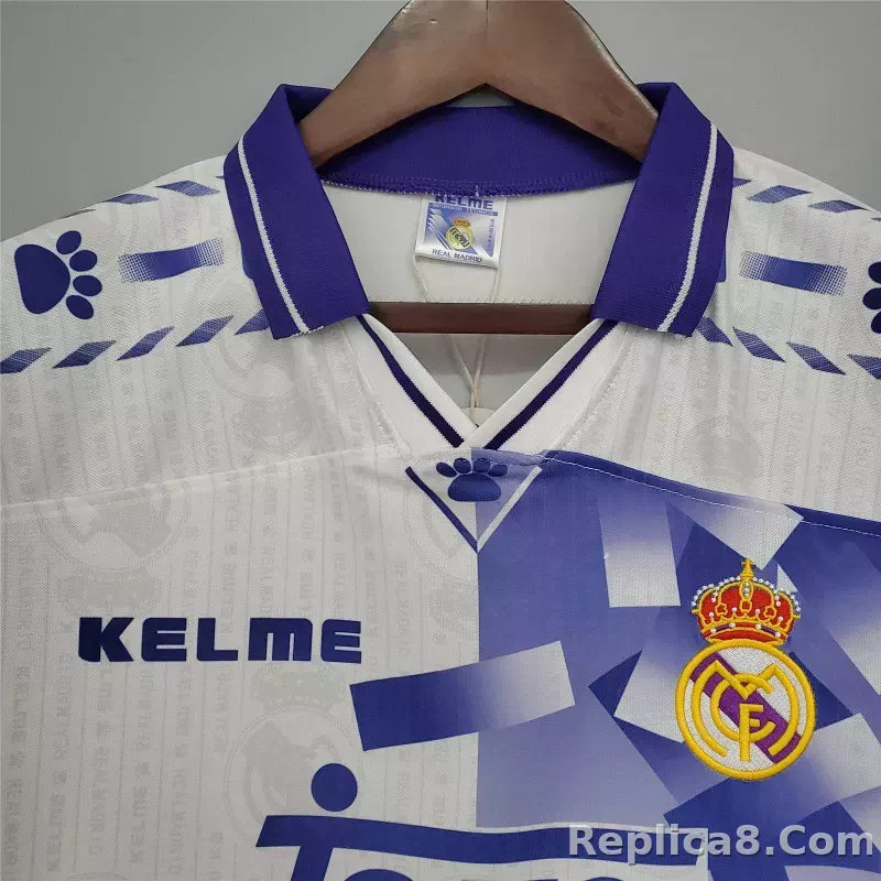 1996/97 Real Madrid Third Away Retro Jersey - detail
