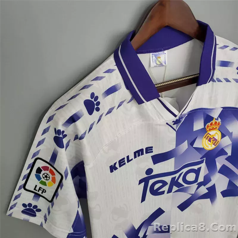 1996/97 Real Madrid Third Away Retro Jersey - detail