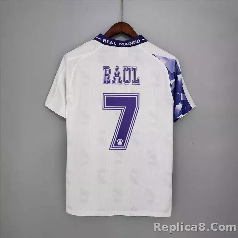 1996/97 Real Madrid Third Away Retro Jersey - detail