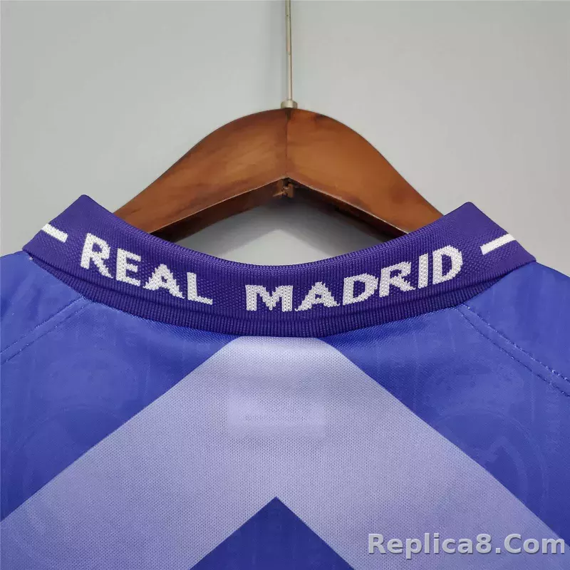 1996/97 Real Madrid Away Retro Jersey - detail