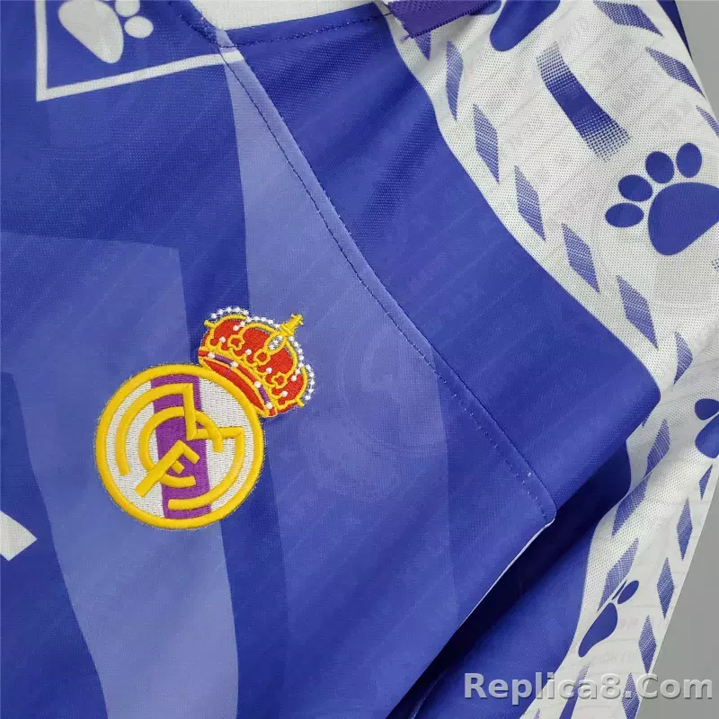 1996/97 Real Madrid Away Retro Jersey - detail