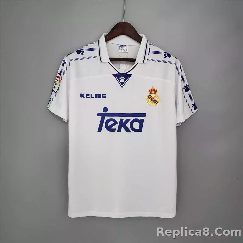 1996/97 Real Madrid Home Retro Jersey