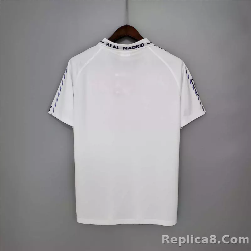 1996/97 Real Madrid Home Retro Jersey - detail