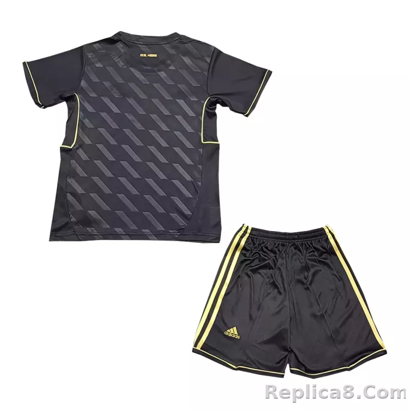2011/12 Real Madrid Away Retro Kids Kit Jersey+Shorts - detail