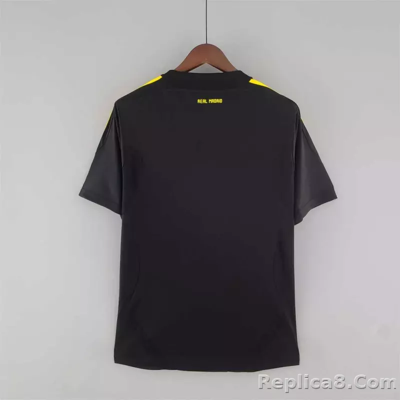 11-12 Real Madrid Away Retro Jersey Goalkeeper Black - detail