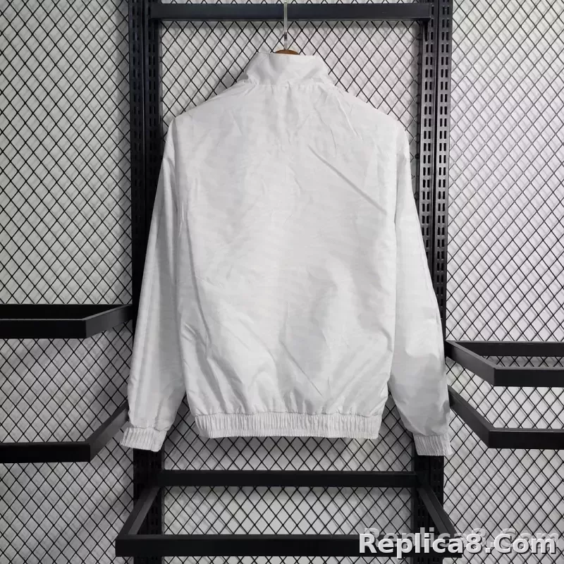 2023/2024 Real Madrid Reversible Windbreaker White - detail