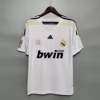2009/10 Real Madrid Ronaldo#9 Home Retro Jersey - view 3