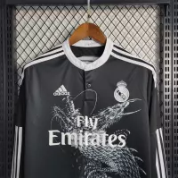 2014/15 Real Madrid Ronaldo#7 Third Away Retro Jersey Long Sleeve - view 9