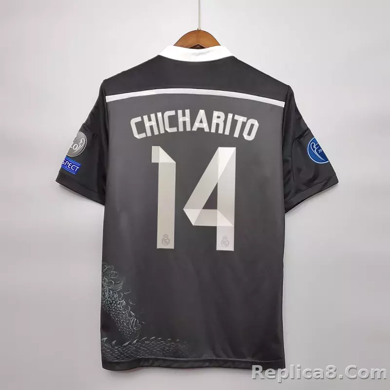 2014/15 Real Madrid Ronaldo#7 Third Away Retro Jersey - detail