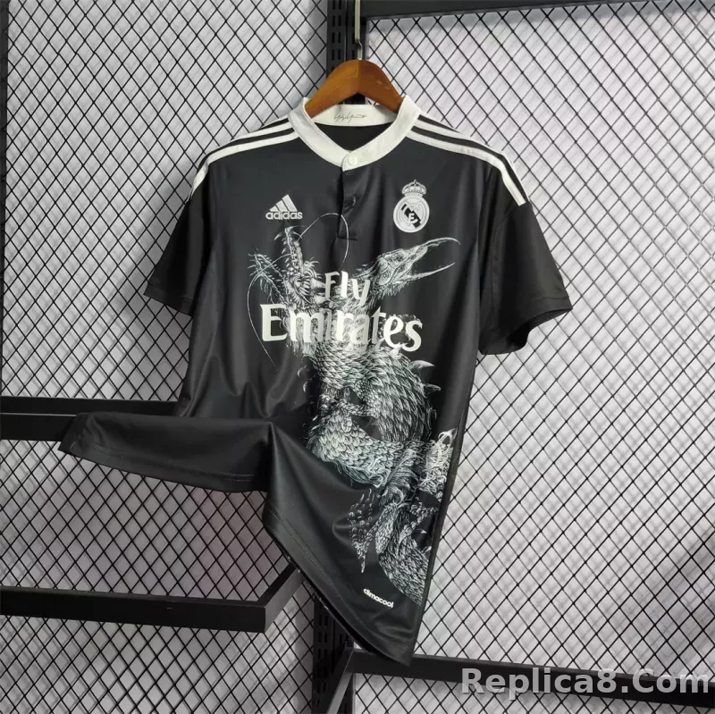 2014/15 Real Madrid Ronaldo#7 Third Away Retro Jersey - detail
