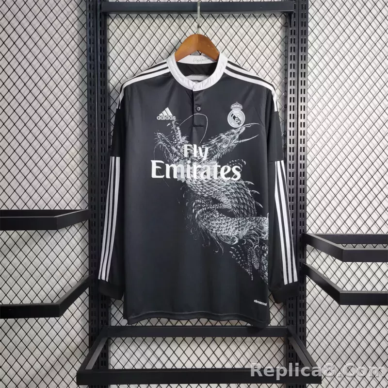 2014/15 Real Madrid Third Away Retro Jersey Long Sleeve