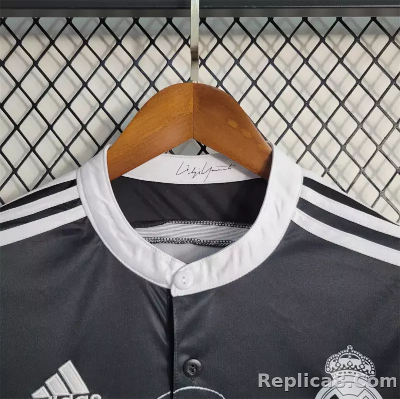 2014/15 Real Madrid Third Away Retro Jersey Long Sleeve - detail