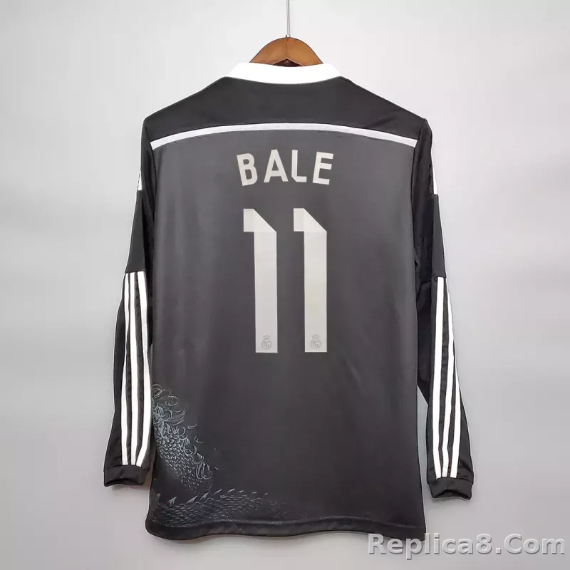 2014/15 Real Madrid Third Away Retro Jersey Long Sleeve - detail
