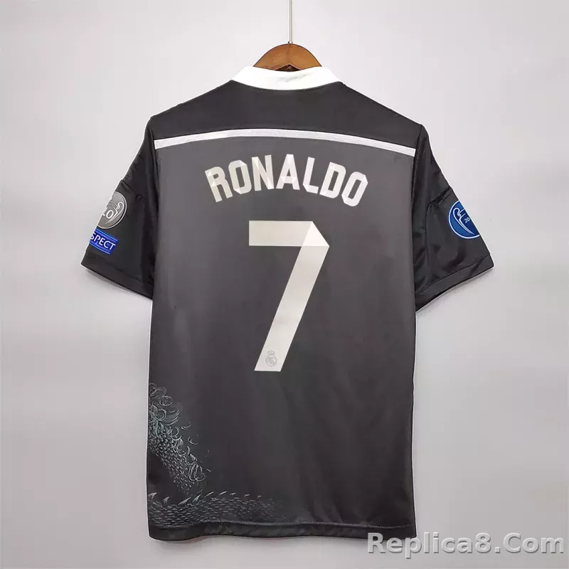 2014/15 Real Madrid Third Away Retro Jersey - detail