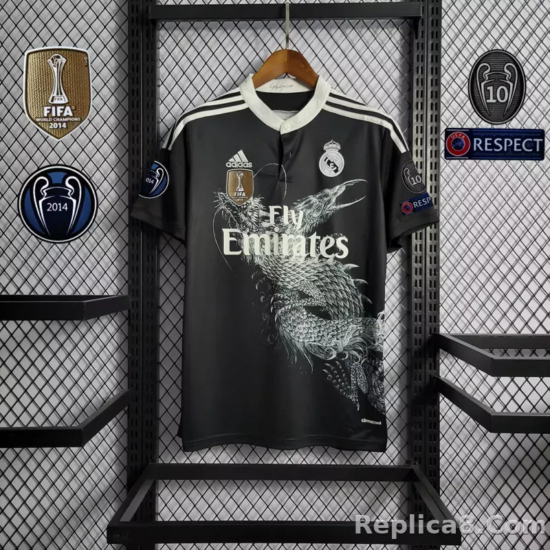 2014/15 Real Madrid Third Away Retro Jersey - detail