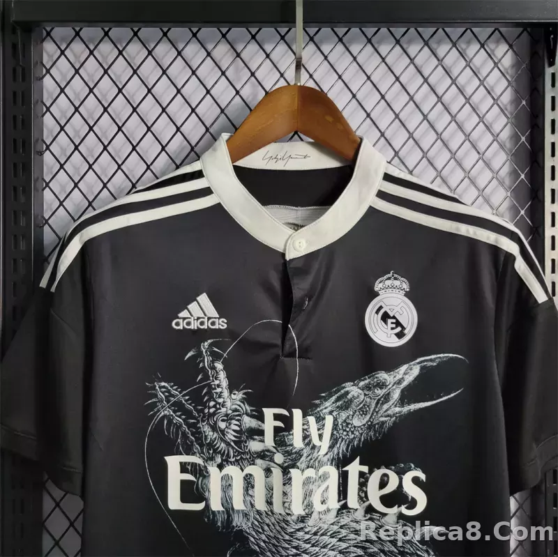 2014/15 Real Madrid Third Away Retro Jersey - detail