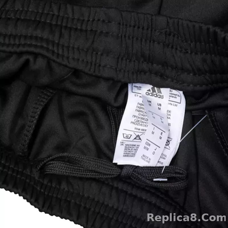 Kids Real Madrid Zipper Sweatshirt Kit(Top+Pants) Black 2023/24 - detail