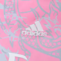 Kids Real Madrid Zipper Sweatshirt Kit(Top+Pants) Pink 2023/24 - view 3