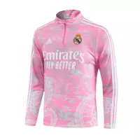 Real Madrid Zipper Sweatshirt Kit(Top+Pants) Pink 2023/24 - view 7