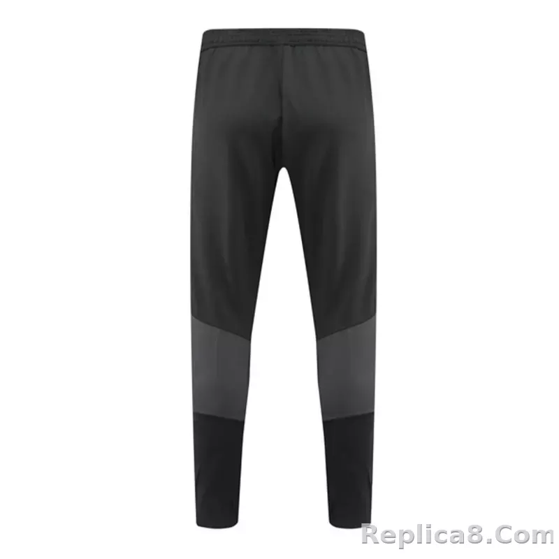 Real Madrid Zipper Sweatshirt Kit(Top+Pants) Black 2023/24 - detail