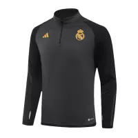 Real Madrid Zipper Sweatshirt Kit(Top+Pants) Black 2023/24 - view 14