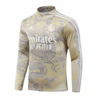 Real Madrid Zipper Sweatshirt Kit(Top+Pants) Yellow 2023/24 - view 7