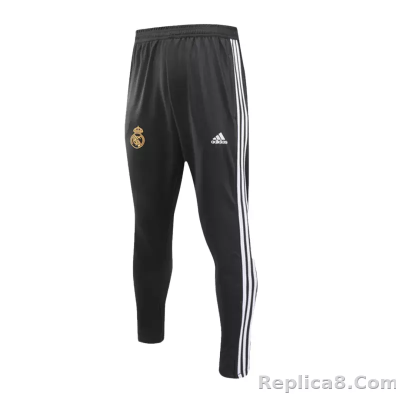 Real Madrid Zipper Sweatshirt Kit(Top+Pants) White 2023/24 - detail