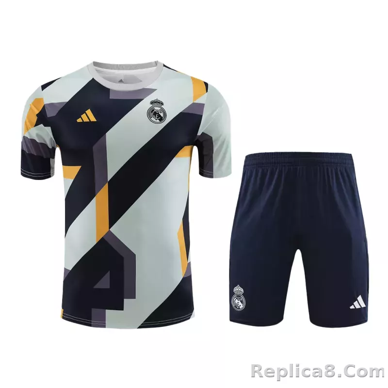 Real Madrid Pre-Match Kit Jersey+Shorts 2023/24