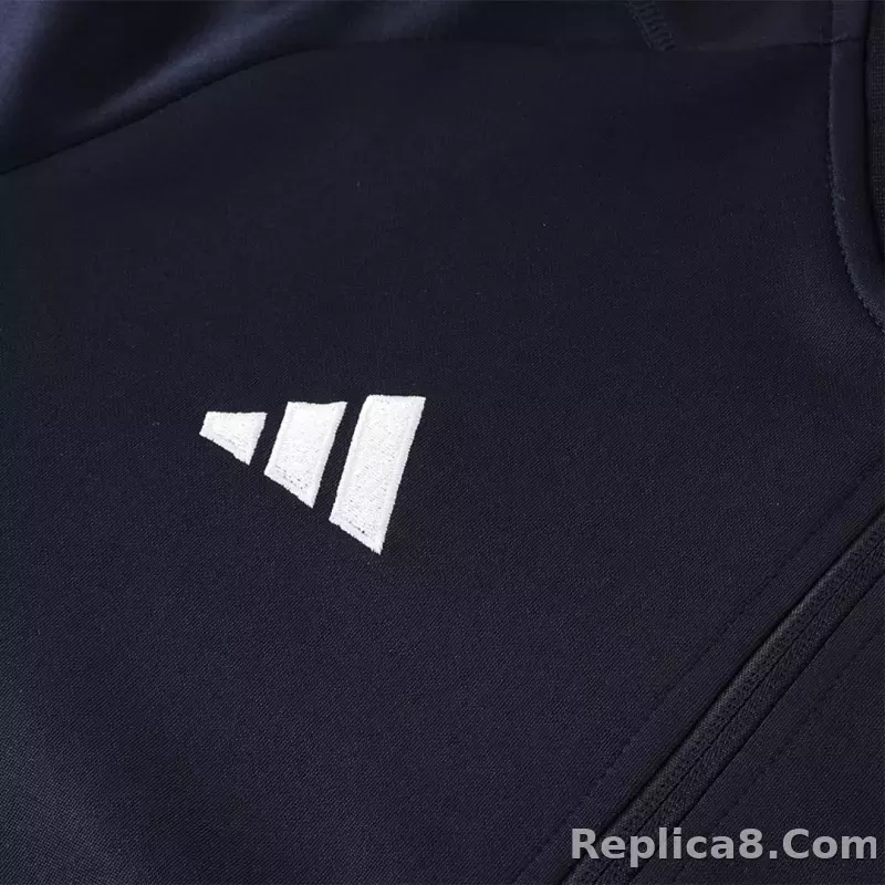 Real Madrid Training Jacket Kit (Jacket+Pants) Black 2023/24 - detail
