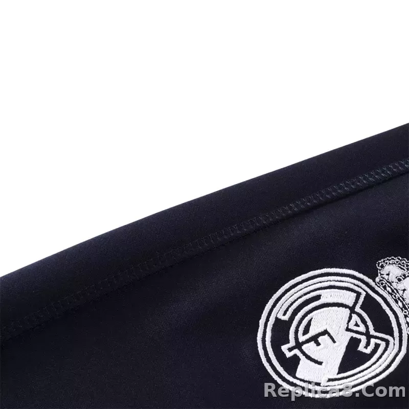 Real Madrid Training Jacket Kit (Jacket+Pants) Black 2023/24 - detail