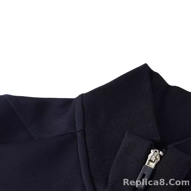 Real Madrid Training Jacket Kit (Jacket+Pants) Black 2023/24 - detail
