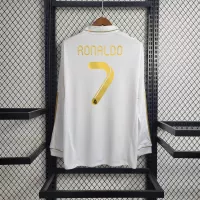 2011/12 Real Madrid Home Retro Jersey Long Sleeve - view 7