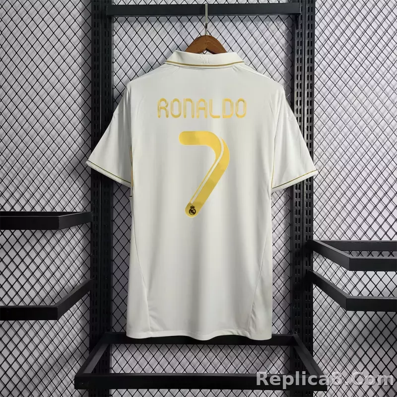 2011/12 Real Madrid Home Retro Jersey - detail