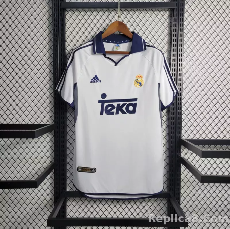 2000/01 Real Madrid Home Retro Jersey