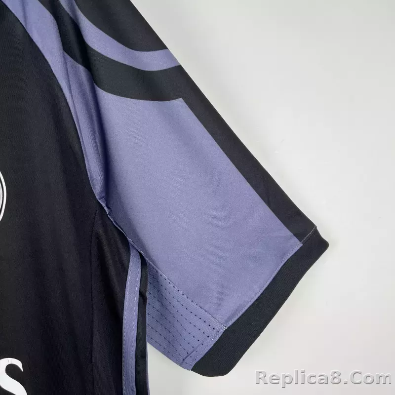 2016/17 Real Madrid Third Away Retro Jersey - detail