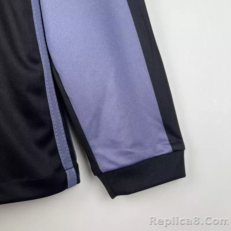 2016/17 Real Madrid Third Away Retro Jersey Long Sleeve - detail