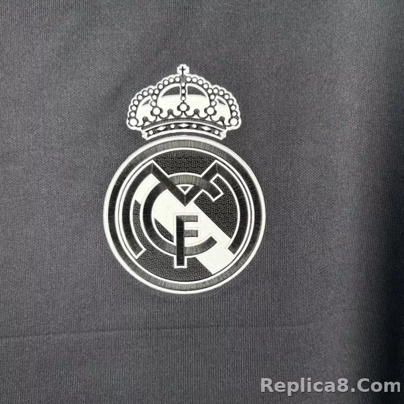 2016/17 Real Madrid Third Away Retro Jersey Long Sleeve - detail